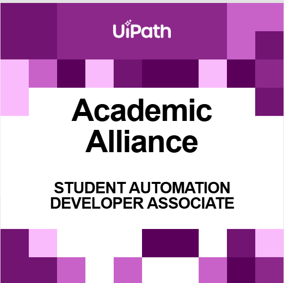 UiPath Student Automation Developer Associate